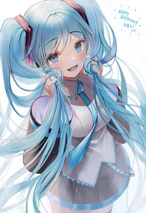 Hatsune Miku from Vocaloid