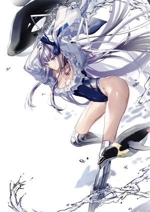 Meltlilith from Fate Series with Orca and Penguin