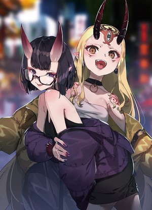Ibaraki Douji and Shuten Douji from Fate/Grand Order