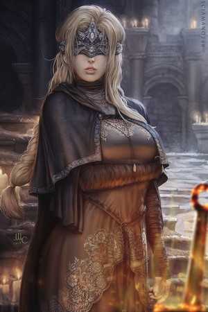 Dark Souls III Fire Keeper Artwork