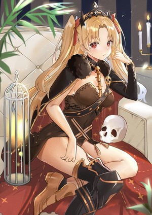 Ereshkigal from Fate/Grand Order in Elegant Portrait