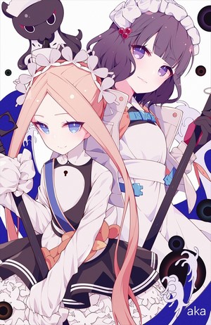 Abigail Williams and Katsushika Hokusai from Fate/Grand Order