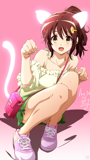 Oumae Kumiko from Hibike! Euphonium Nekomimi