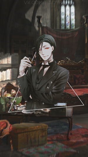 Sebastian Michaelis from Kuroshitsuji