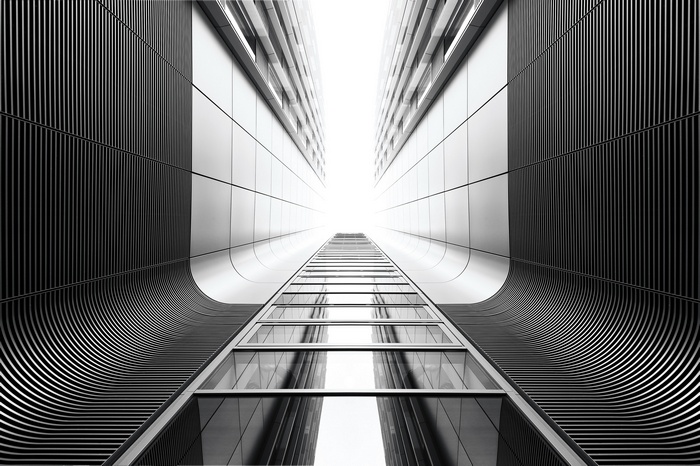 Monochrome Architecture of Modern Buildings