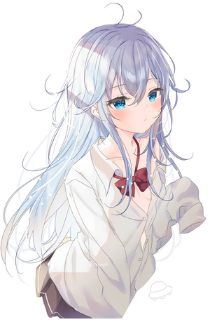 Touwa Erio Portrait Digital Artwork
