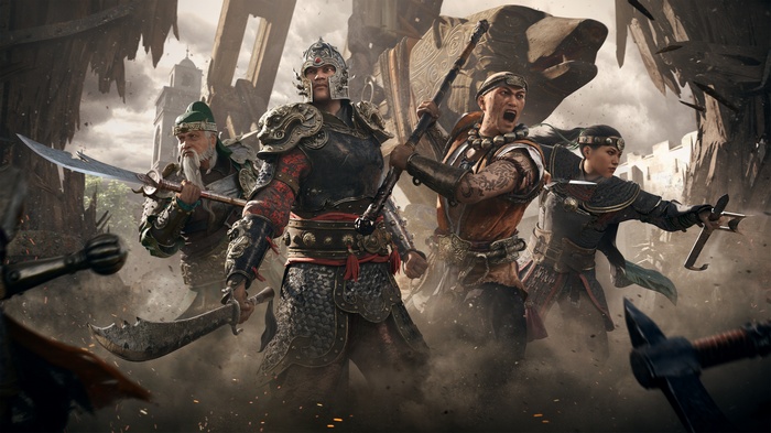 For Honor: Marching Fire characters in battle