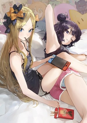 Abigail Williams and Katsushika Hokusai from Fate/Grand Order