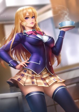Erina Nakiri from Shokugeki no Souma