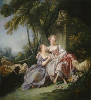 The Swing by Jean-Honoré Fragonard