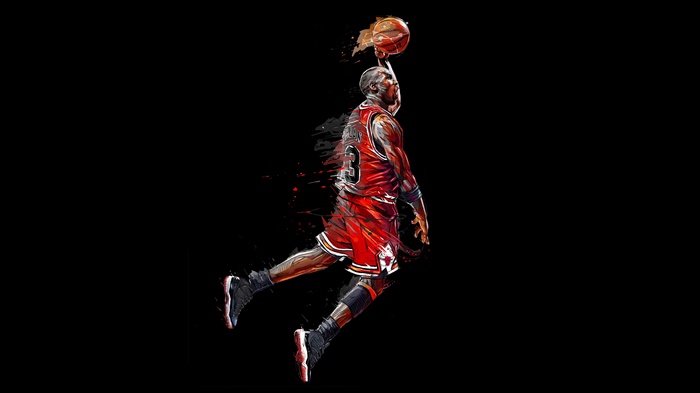4K, Basketball player, Chicago Bulls, Michael Jordan