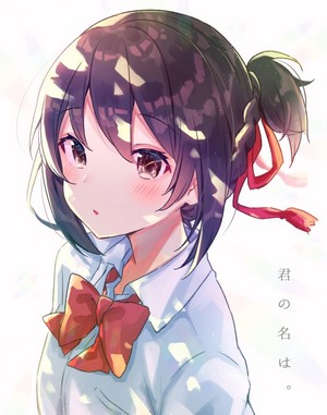 Mitsuha Miyamizu from Your Name.