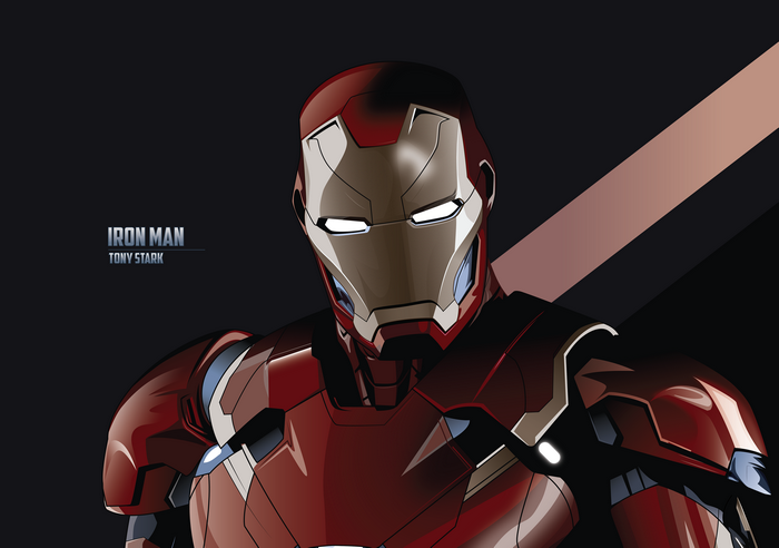 4K Iron Man Tony Stark