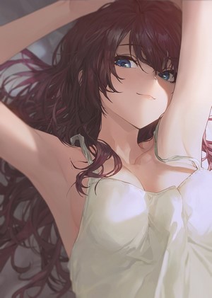 Ichinose Shiki from THE lying on back