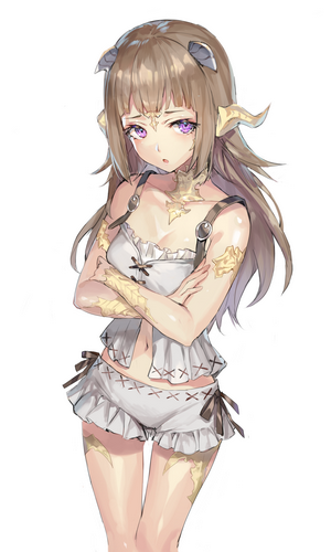 Au Ra girl from Final Fantasy XIV
