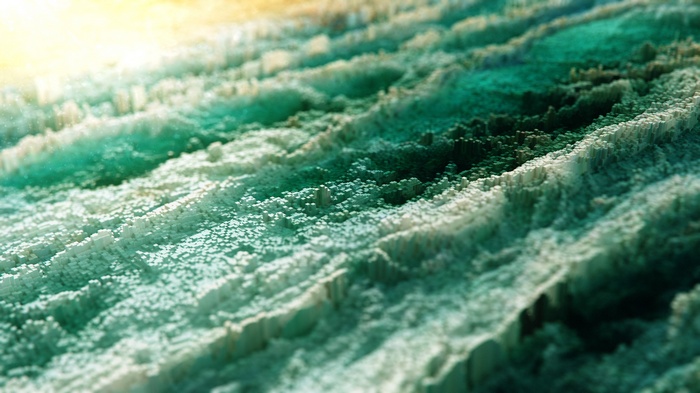Abstract Cubic Displacement Waves with Light Flare