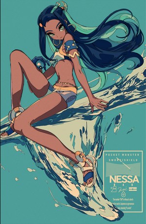 Nessa from Pokémon Sword and Shield