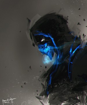 Sub Zero artwork from Mortal Kombat
