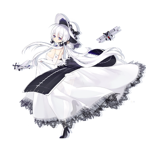 Illustrious from Azur Lane with aircraft