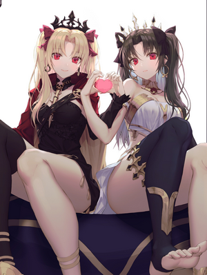 Ereshkigal and Ishtar from Fate/Grand Order