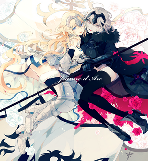 Jeanne d'Arc and Jeanne Alter from Fate Series