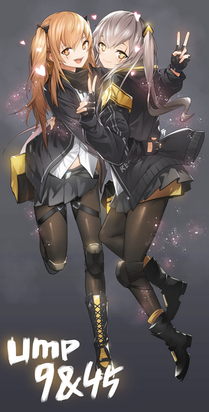 UMP45 and UMP9 from Girls Frontline