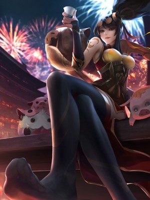 Vayne in Fantasy Fireworks Night