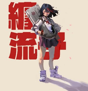 Matoi Ryuko from Kill la Kill Fan Art