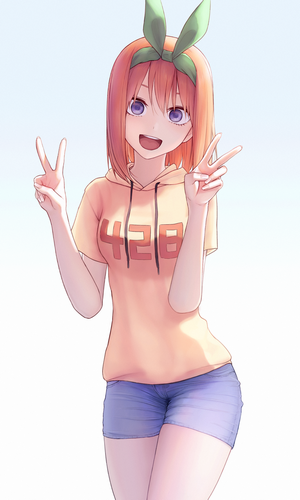 Nakano Yotsuba from The Quintessential Quintuplets