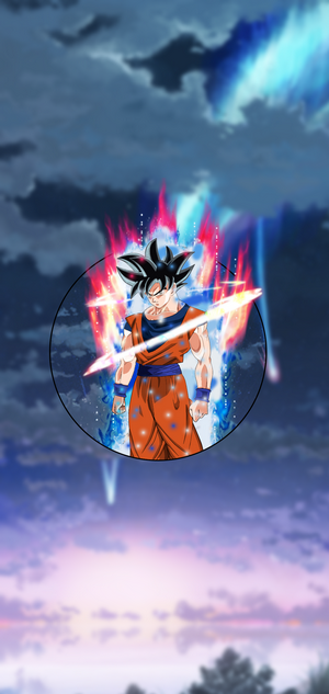 Goku from Dragon Ball in Ultra Instinct