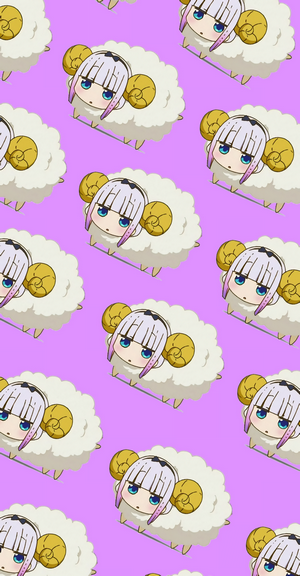 Kanna Kamui from Kobayashi-san Chi no Maid Dragon as sheep