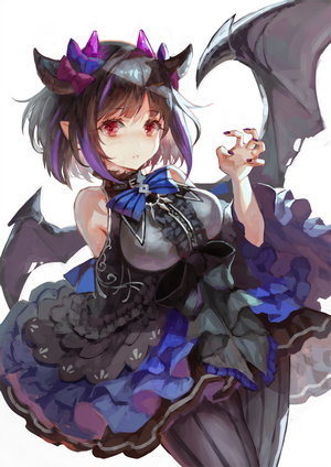 Mai Okuma Gothic Lolita Demon Girl Artwork
