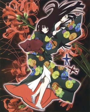 Enma Ai from Jigoku Shoujo in a Kimono