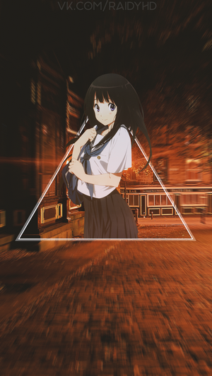 Chitanda Eru from Hyouka anime