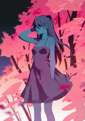 Asuka Langley Soryu from Neon Genesis Evangelion fan art