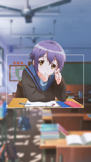 Nagato Yuki from The Melancholy of Haruhi Suzumiya