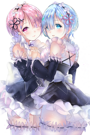 Rem and Ram from Re:Zero