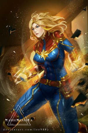 Captain Marvel from MCU