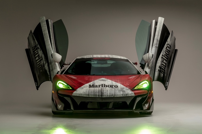 McLaren 570S with Marlboro livery