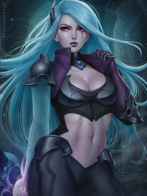 Katarina from League of Legends by Sciamano240