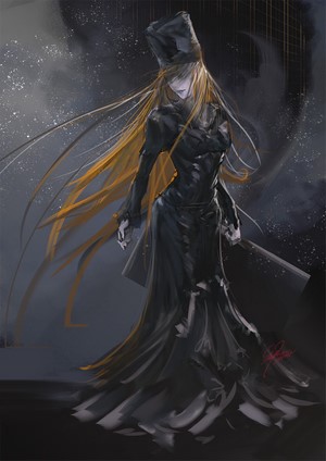 Maetel from Galaxy Express 999 in Dark Setting