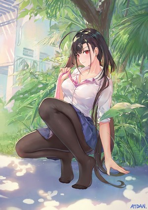 Independence Azur Lane Anime Girl Outdoors