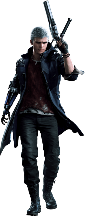 Nero from Devil May Cry 5 in Dynamic Pose