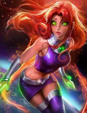 Starfire Digital Art by Sakimichan