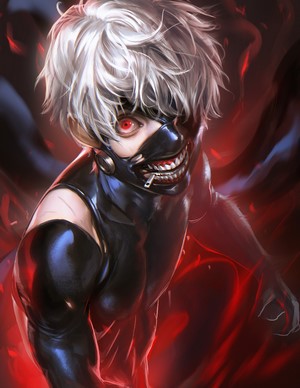 Kaneki Ken from Tokyo Ghoul fan art