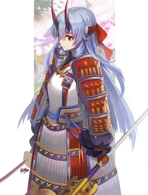 Tomoe Gozen from Fate/Grand Order