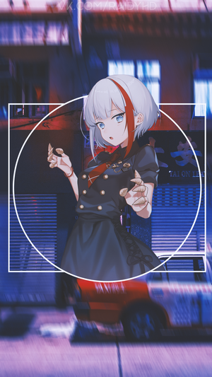 Admiral Graf Spee from Azur Lane anime girl