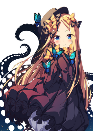 Abigail Williams from Fate/Grand Order with butterflies
