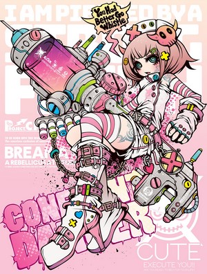 Project.C.K. Anime Girl with Syringe and Gun