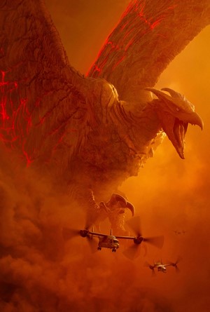 Rodan from Godzilla: King of the Monsters movie poster